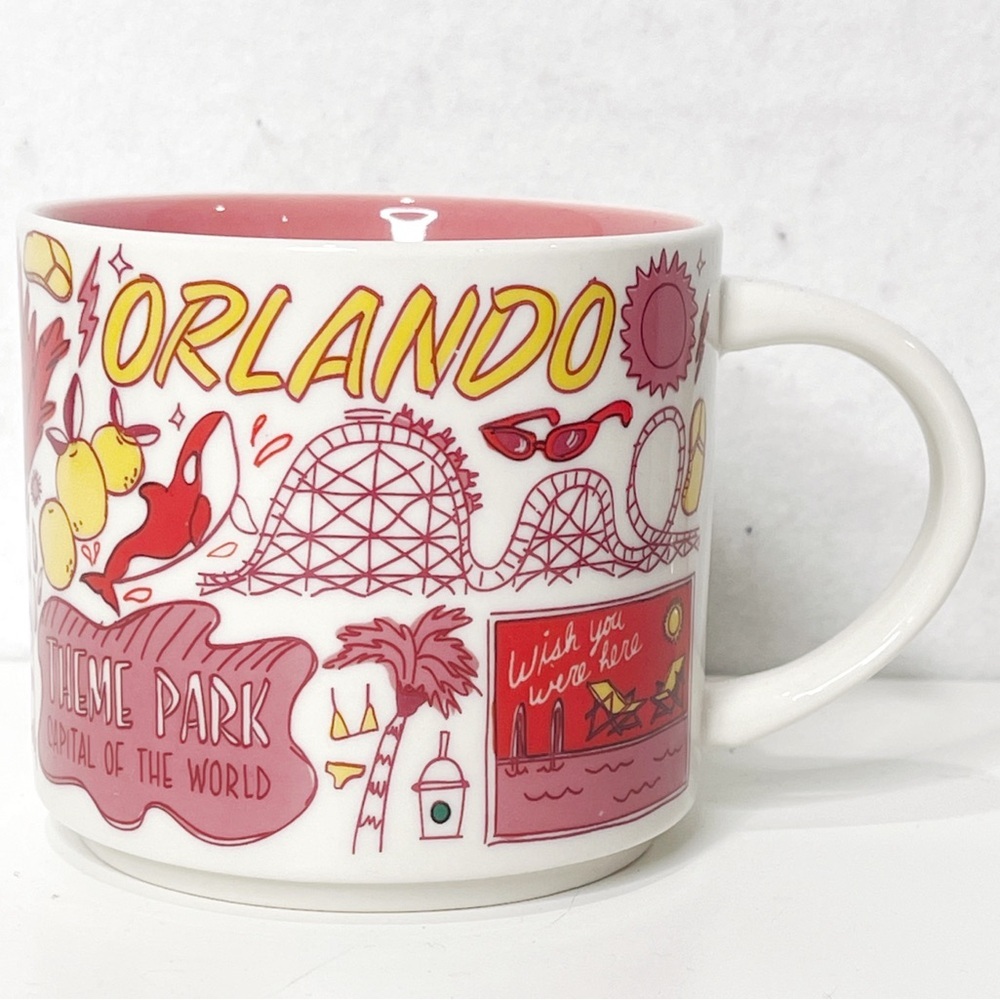 Starbucks Orlando Been There Series Across The Globe Collection Coffee Mug City